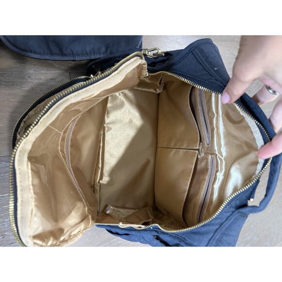 JUJUBE Ju Ju Be BFF INDIGO Gold CHROMATICS BFF Diaper Bag Backpack Handbag New - Picture 8 of 11